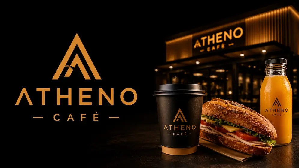 Atheno Café au péage de Mornag — Espresso, sandwich frais et jus d'orange sur la route de Tunis